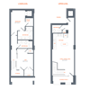 Legacy West End Apartments C1 Floor Plan
